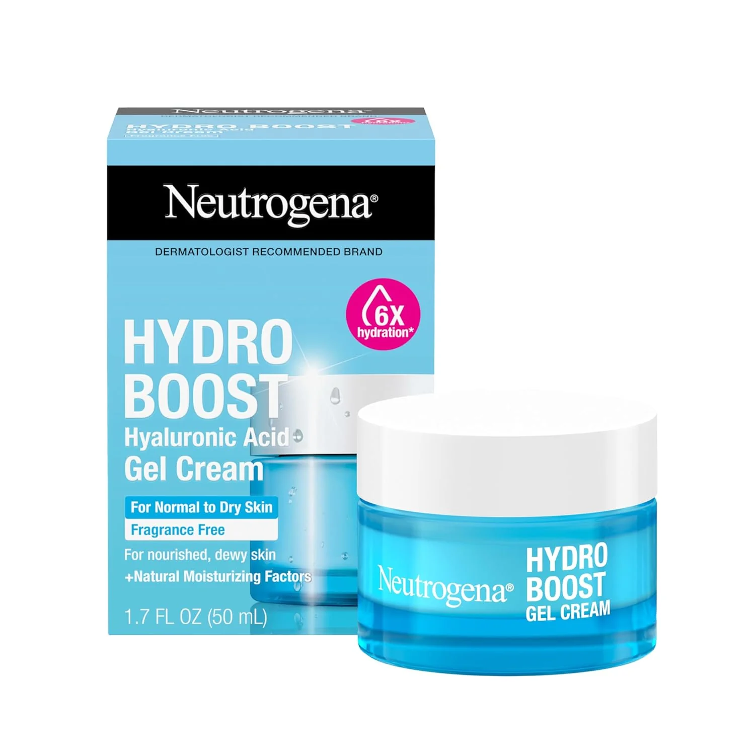 Hydro Boost Gel Cream Fragrance Free Moisturizer
